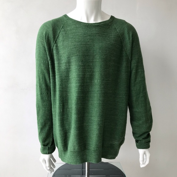 J. Crew Other - J. Crew Men’s Crewneck Sweater. XL (Slim). Green